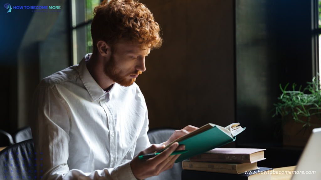 Man Reading Book